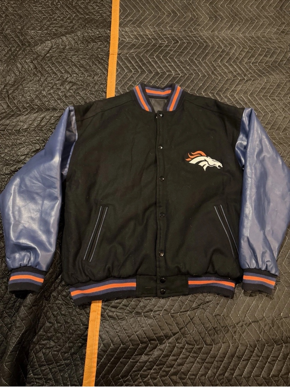 Denver Broncos Reversible Varsity Jacket